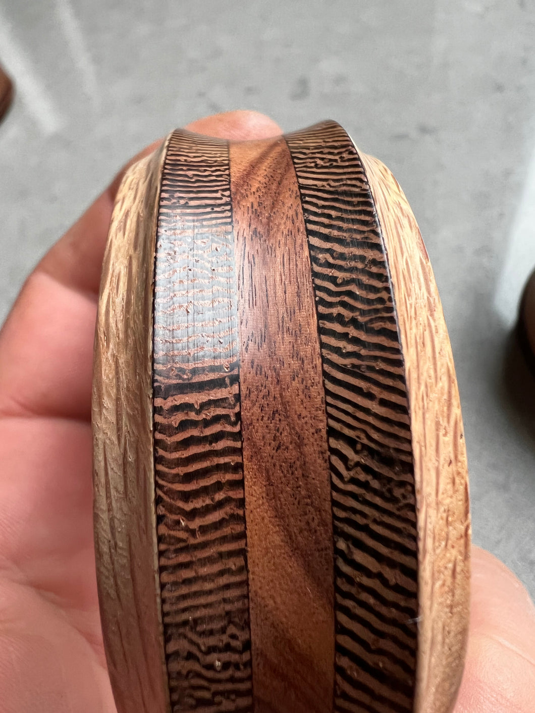 Lacewood, Wenge & Rosewood Bracelet