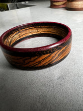 Load image into Gallery viewer, Rosewood, Black Palm &amp; Purpleheart Bracelet
