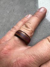 Load image into Gallery viewer, Purpleheart, Teak &amp; Wenge Ring
