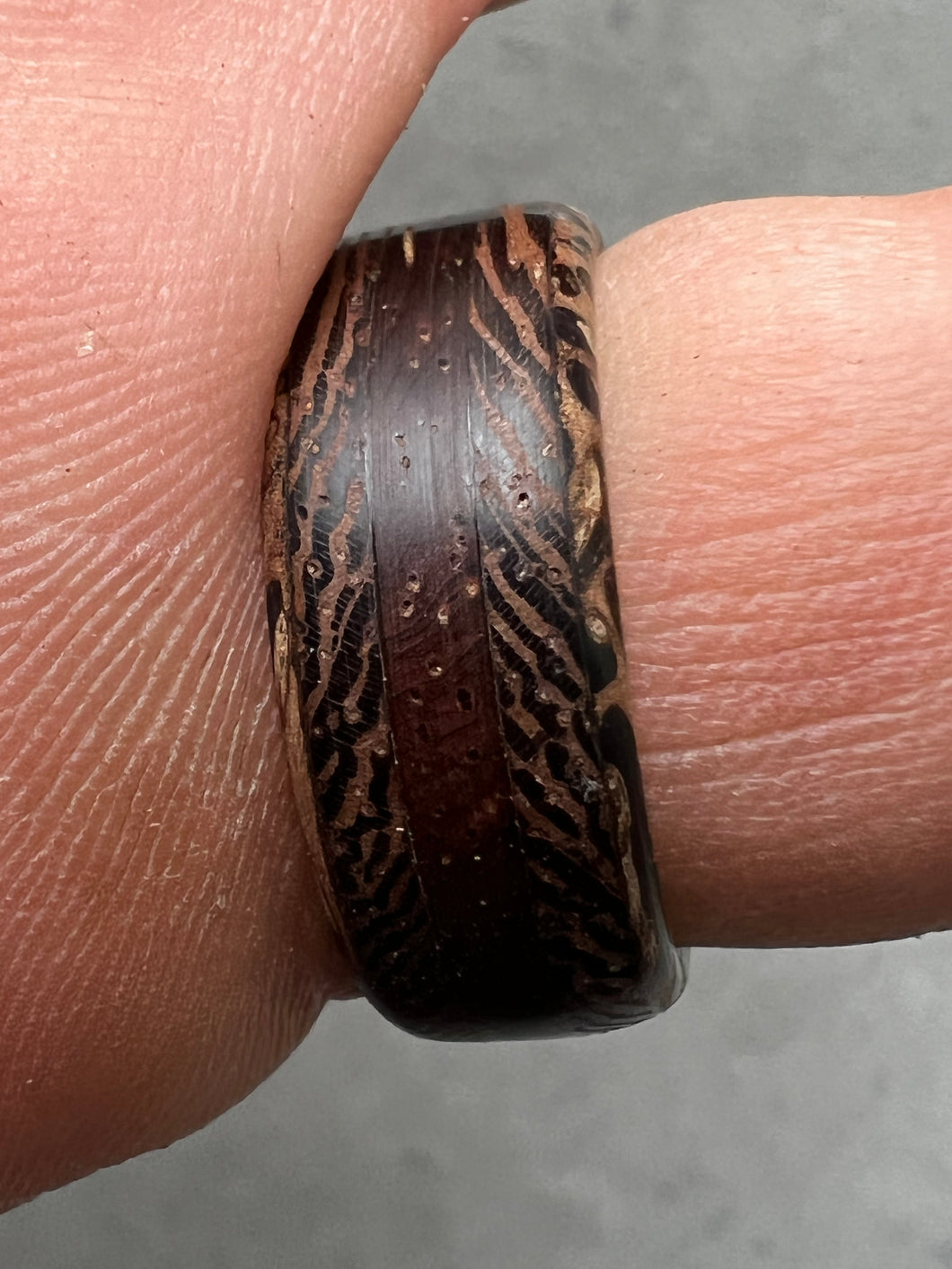 Black Palm, Wenge & Jarrah Ring